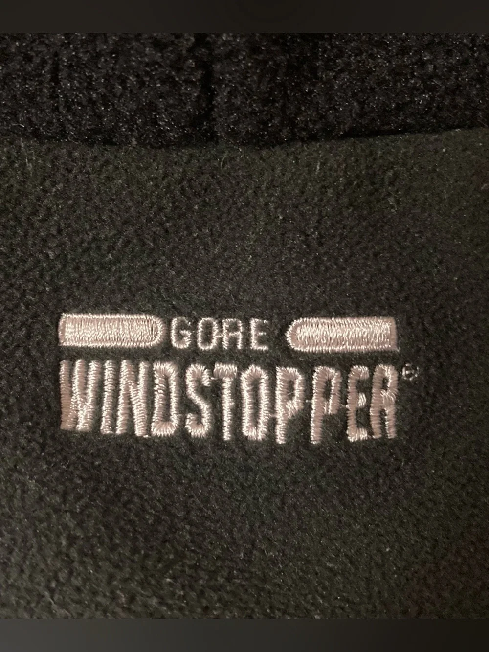 North Face Gore Windstopper Men’s M/M Blk Fleece Earflap Hat w/ Adjust Chin Cord